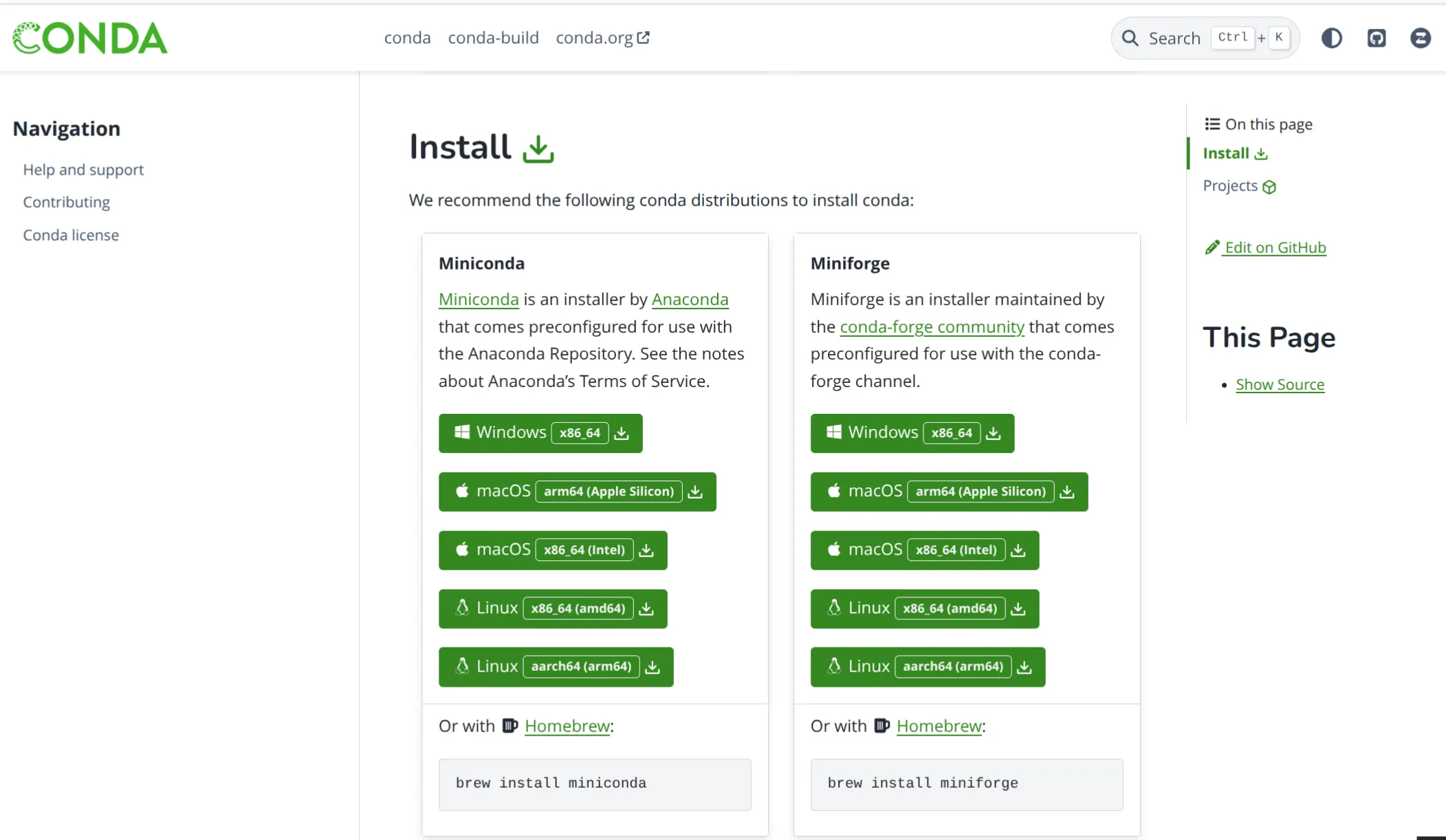 Conda Download